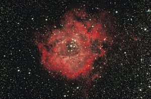 Rosette Nebula and NGC 2244, DATE 1/29/2020